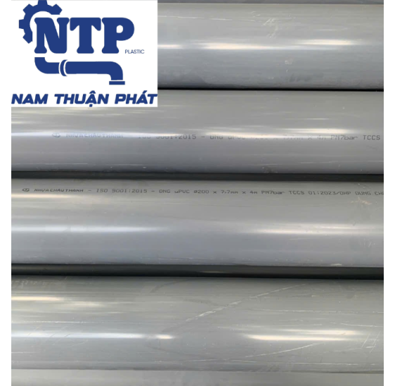 ỐNG PVC 200 CHÂU THÀNH